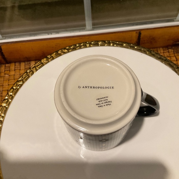 Anthropologie Monogram “D” Coffee Mug - Picture 4 of 5